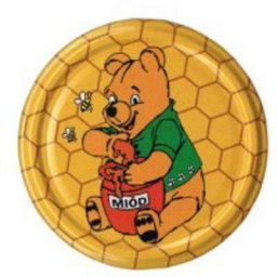 Nakrętka duża fi82/6- Miś, 50 szt. w op.