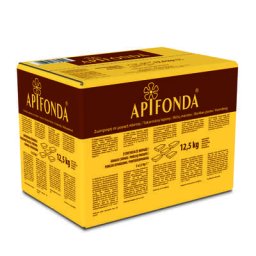 Apifonda ciasto do podkarmiania pszczół paleta 800kg (64x12,5kg - w kartonie 5x2,5kg)