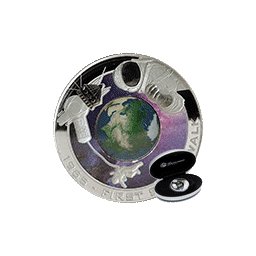 Cook Islands - 2009, 1 dolar - Pierwszy spacer w kosmosie - 1965