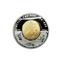 Kazachstan - 100 Tenge 2009 - Attila Hun - Wielcy Wodzowie