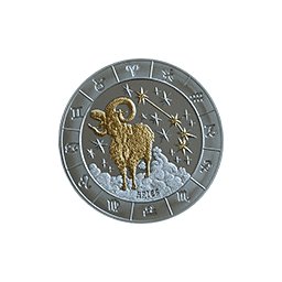 Rwanda - 2009, 1000 Francs - Znaki zodiaku - Baran