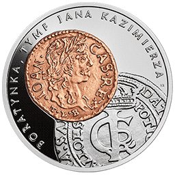 20 zł 2018 Historia Monety Polskiej - boratynka, tymf Jana Kazimierza