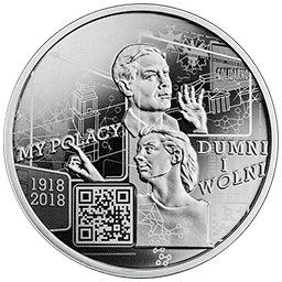 10 zł 2018 My Polacy dumni i wolni 1918–2018