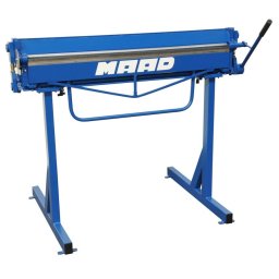 MAAD ZG 1100 / 0.8 mm ZAGINARKA GIĘTARKA KRAWĘDZIARKA DEKARSKA DO BLACHY Z CIĘCIEM MAAD ZG-1100/0.8 mm