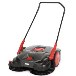 HAAGA 677 ZAMIATARKA ELEKTRYCZNA AKUMULATOROWA RĘCZNA PROWADZONA URZĄDZENIE SPRZĄTAJĄCE Z SYSTEMEM TURBO 77cm PREMIUM AUTORYZOWANY DEALER HAAGA