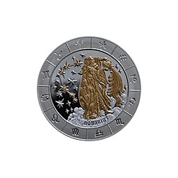 Rwanda - 2009, 1000 Francs - Znaki zodiaku - Wodnik