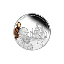 Tuvalu - 2009, 1 dolar - Charles Darwin - 200 rocznica urodzin