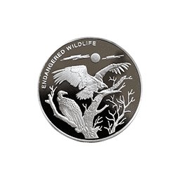 Kongo - 10 franc 2009 - Zagrożone zwierzęta - Sępy