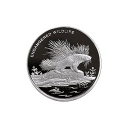 Kongo - 10 franc 2009 - Zagrożone zwierzęta - Jeżozwierz