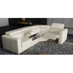 NAPO Narożnik modułowy (BOK+1M/75+1M/75/ POJEMNIK+RÓG+1M/75 RELAX ELEKTRYCZNY+ BOK)