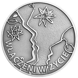 10 zł 2013 50-lecie działalności Polskiego Stowarzyszenia na Rzecz Osób z Upośledzeniem Umysłowym