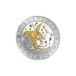 Rwanda - 2009, 1000 Francs - Znaki zodiaku - Rak