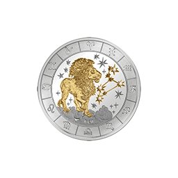 Rwanda - 2009, 1000 Francs - Znaki zodiaku - Lew - Leo