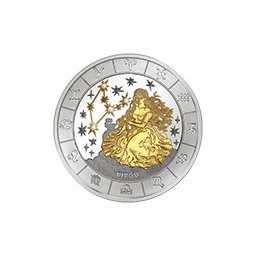 Rwanda - 2009, 1000 Francs - Znaki zodiaku - Panna - Virgo