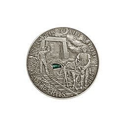 Palau - 2009, 5 dolarów - Skarby świata - SZMARAGD