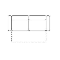 ALISON Sofa 3 F Z funkcją spania