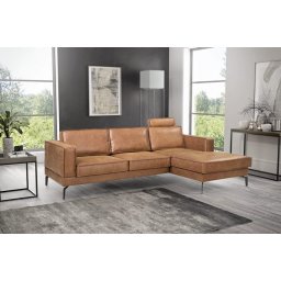 ROMA NAROŻNIK BEZ FUNKCJI SPANIA ( sofa 2- os z podłokietnikiem + longchair )