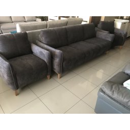 THOR Zestaw 3F+1+1 Sofa z funkcją spania + 2x Fotel DOSTĘPNY OD RĘKI