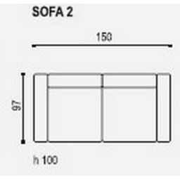 EBRO SOFA 2 BEZ FUNKCJI