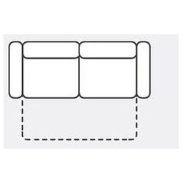 BAGGIO Sofa 3F z funkcją spania