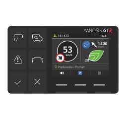YANOSIK GTR ANTYRADAR + ORYGINALNA SMYCZ YANOSIK