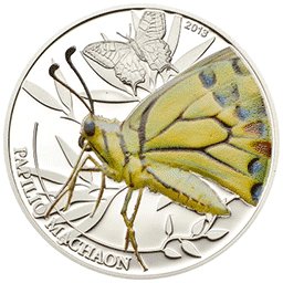 Palau - 2013, 2 dolary - Insekty - Motyl - Butterfly