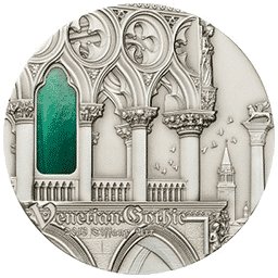 Palau - 2013, 10 dolarów - Tiffany Art IX - Venetian Gothic
