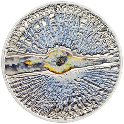 Cook Islands - 2013, 5 dolarów - Meteoryt Czelabiński - Ural Rosja