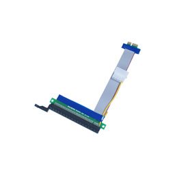 Taśma - przedłużacz riser PCI-E PCI Express 1X - 16X 20cm z zasilaniem molex