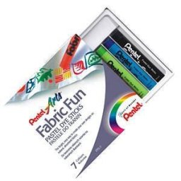 Pentel Fabric Fun pastele do tkanin x7