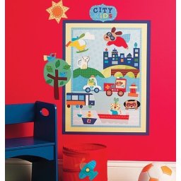 Naklejki City Kids stwórz własne miasto