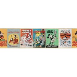 Border Myszka Miki Vintage Mickey Mouse