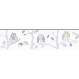 Pasek dekoracyjny 8955-30 sowy Border