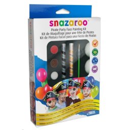 SNAZAROO Zestaw do malowania twarzy PARTY Piraci Farby