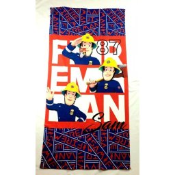 Ręcznik kąpielowy Fireman Sam Strażak Sam 68x137cm