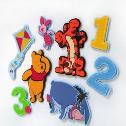 Naklejki mini pianki x24 Kubuś Puchatek POOH New