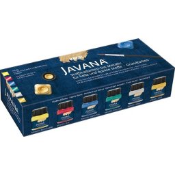 Zestaw farb metalicznych do tkanin Javana 6x20ml