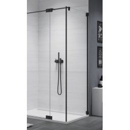 SanSwiss Cadura Black Line ścianka boczna 70x200cm profile czarny mat CAT30700607