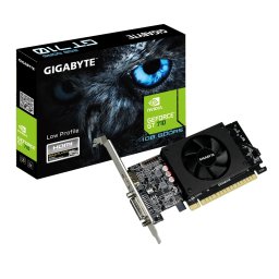 KARTA GRAFICZNA GIGABYTE VGA NVIDIA GeForce GT 710 1GB DDR5 Rev. 2 GV-N710D5-1GL