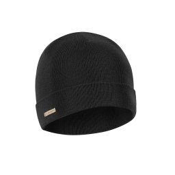 Czapka zimowa merino Beanie czarna Helikon-tex