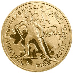 2 zł 2014 Polska Reprezentacja Olimpijska Soczi 2014