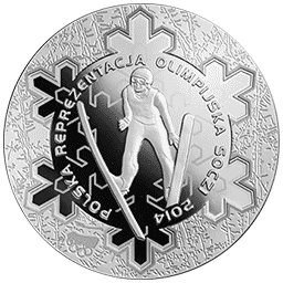 10 zł 2014 Polska Reprezentacja Olimpijska Soczi 2014