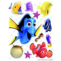 Naklejki Duża Naklejka Rybki Nemo