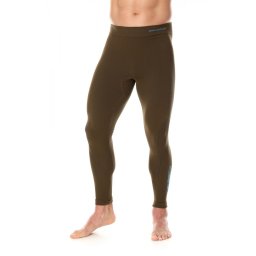 Spodnie termiczne Brubeck THERMO khaki LE12760, wyprzedaż