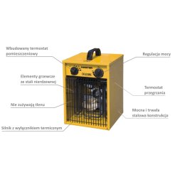 Nagrzewnica elektryczna Master B 3,3 EPB