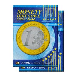 Albumy na monety Obiegowe strefy Euro (tom 1 i 2)