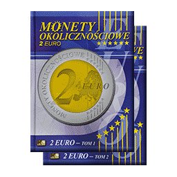 Albumy na monety Okolicznościowe 2 Euro (tom 1 i 2)