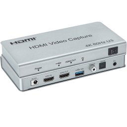 SFX HDVC9 Grabber HDMI na USB 3.0 4K 60Hz z wyjściami audio UVC UAC