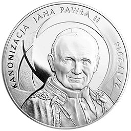 500 zł 2014 Kanonizacja Jana Pawła II - 27 IV 2014