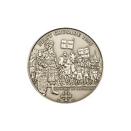 Cook Islands - 2009, 5 dolarów - Historia Krucjat - Pierwsza Krucjata